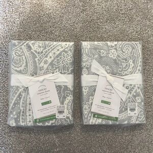 Pottery Barn Tencel Vanessa King Shams (2)